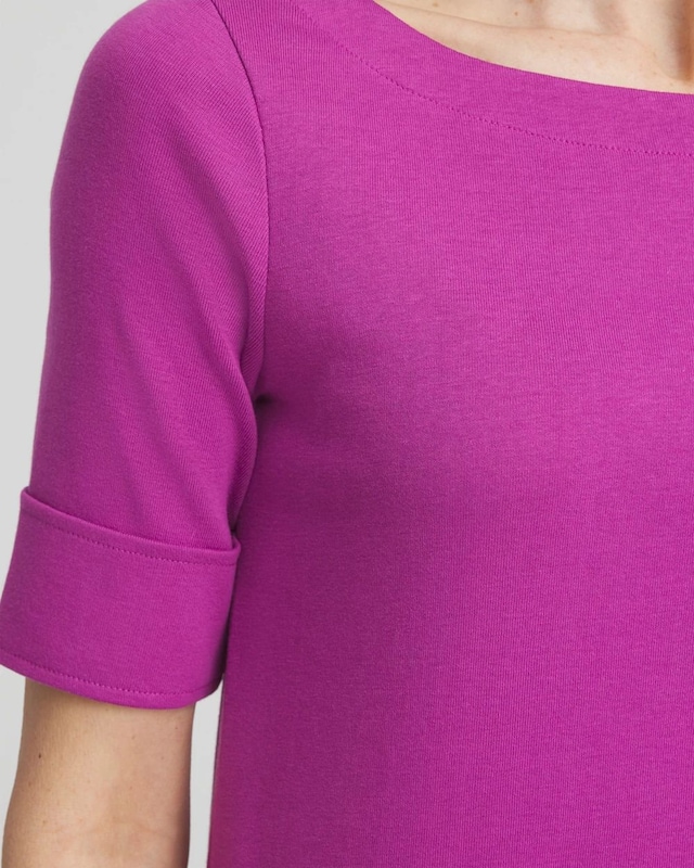 Bateau Neck Tee - image 4